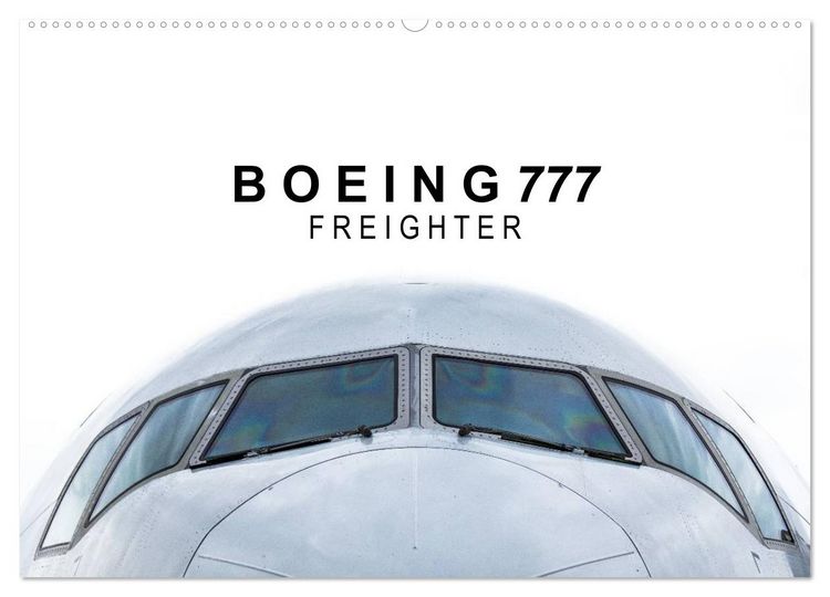 Produktbild: Boeing 777 Freighter (Wandkalender 2026 DIN A2 quer), CALVENDO Monatskalender