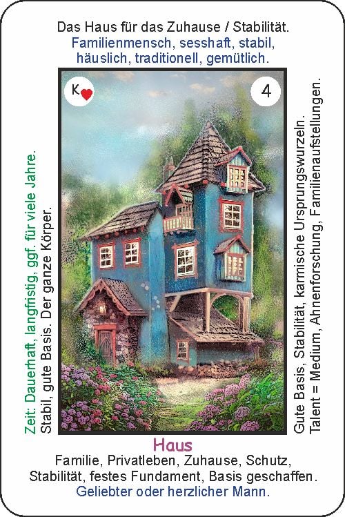 Produktbild: Angelinas 40 mystische Beginner - Lenormandkarten