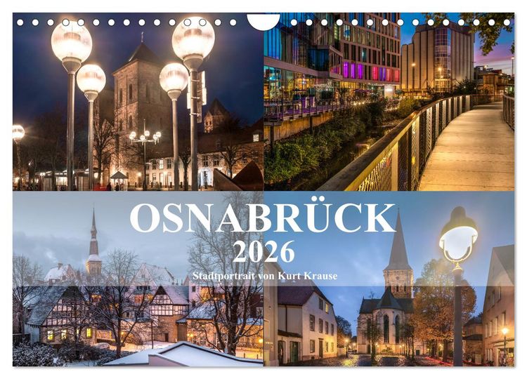 Produktbild: Stadtportrait Osnabr&uuml;ck (Wandkalender 2026 DIN A4 quer), CALVENDO Monatskalender