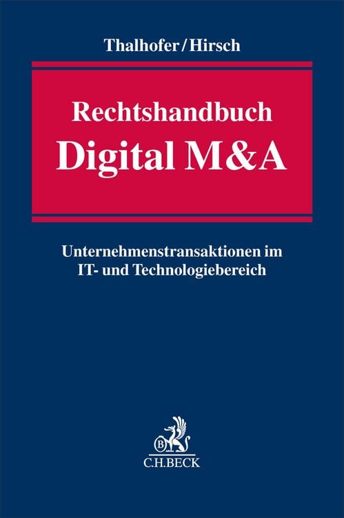 Produktbild: Rechtshandbuch Digital M&A