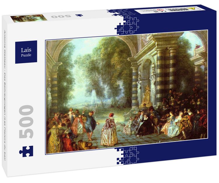 Produktbild: Lais Puzzle Antoine Watteau - Das Ballvergn&uuml;gen (Les Plaisirs du bal) 500 Teile