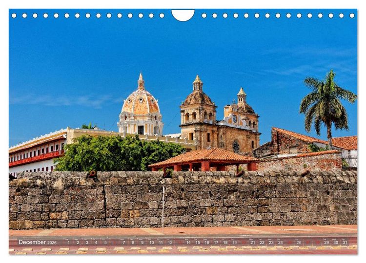 Produktbild: Colombia / UK-Version (Wall Calendar 2026 DIN A4 landscape), CALVENDO 12 Month Wall Calendar