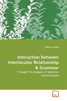 Produktbild: Takeda, T: Interaction between Interlocutor Relationship