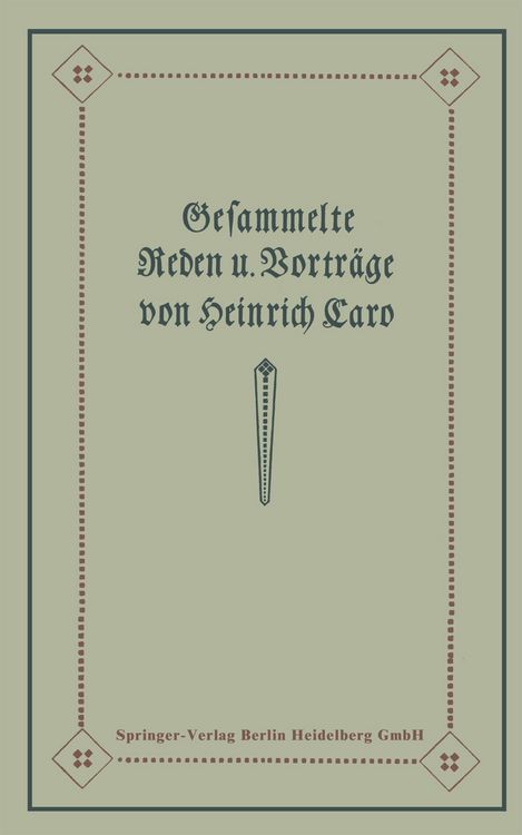 Produktbild: Gesammelte Reden und Vortr&auml;ge