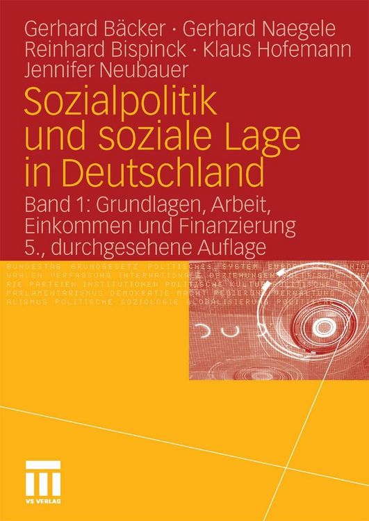Produktbild: Sozialpolitik und soziale Lage in Deutschland