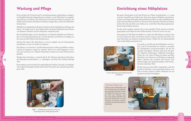 Produktbild: Richtig n&auml;hen mit Overlock- und Coverlock-Maschinen