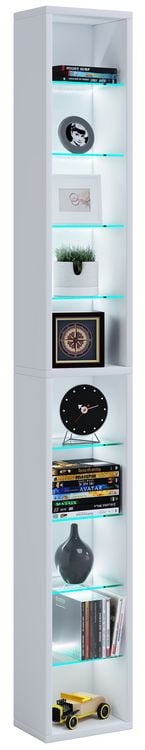 Produktbild: Holz CD DVD Stand Aufbewahrung Regal Rasato XL