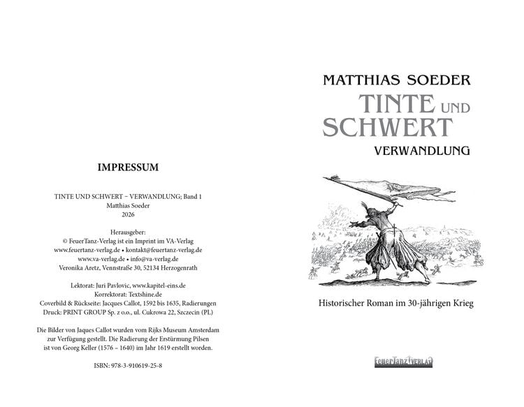 Produktbild: TINTE und SCHWERT &ndash; Verwandlung (Band 1)