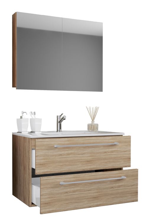 Produktbild: 3-tlg. Waschplatz Waschtisch Badinos Schublade SP