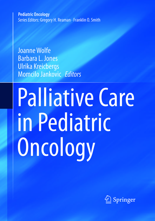 Produktbild: Palliative Care in Pediatric Oncology