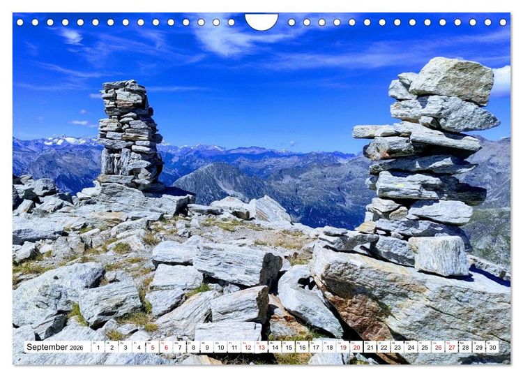 Produktbild: Majest&auml;tische Alpen (Wandkalender 2026 DIN A4 quer), CALVENDO Monatskalender