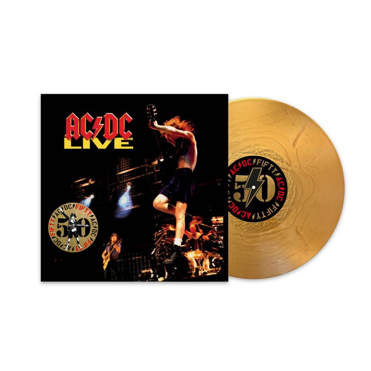 Produktbild: Live/gold vinyl