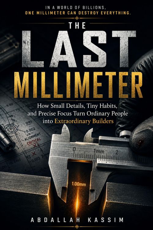 Produktbild: THE LAST MILLIMETER : How Small Details, Tiny Habits, and Precise Focus Turn Ordinary People into Extraordinary Builders.