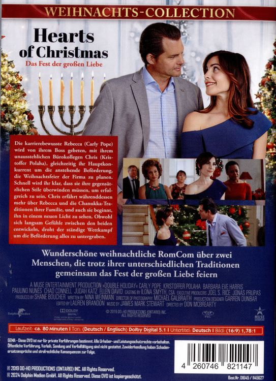 Produktbild: Hearts of Christmas - Das Fest der gro&szlig;en Liebe