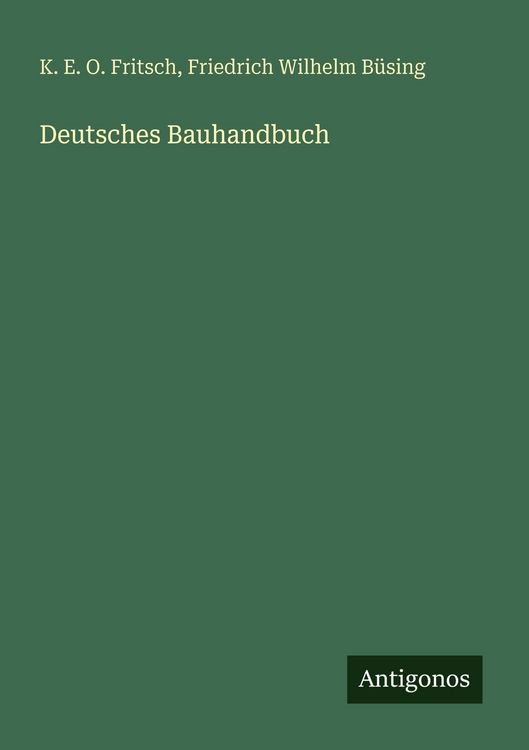 Produktbild: Deutsches Bauhandbuch