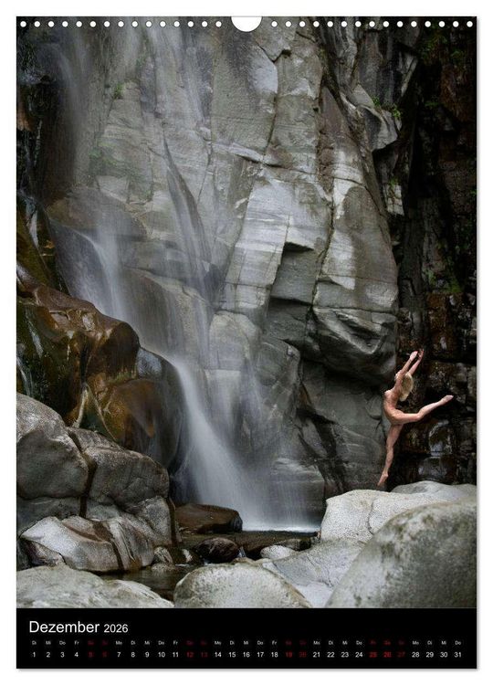 Produktbild: Wasserf&auml;lle im Tessin - Aktaufnahmen an sch&ouml;nen Wasserf&auml;llen in der S&uuml;dschweiz (Wandkalender 2026 DIN A3 hoch), CALVENDO Monatskalender