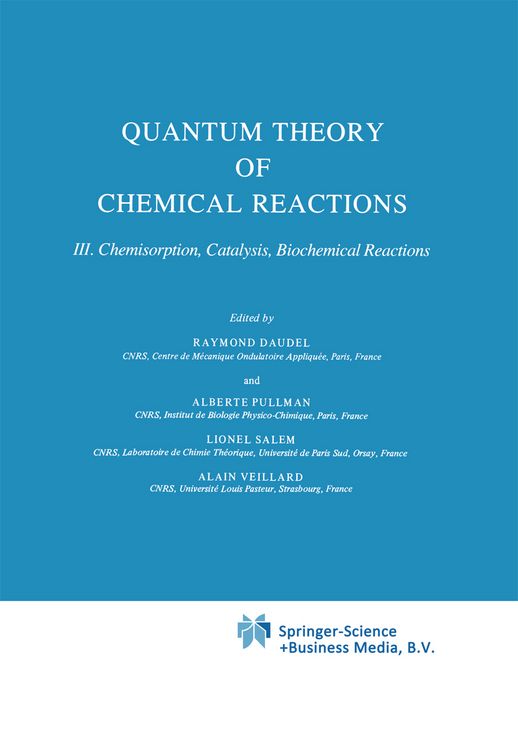 Produktbild: Quantum Theory of Chemical Reactions