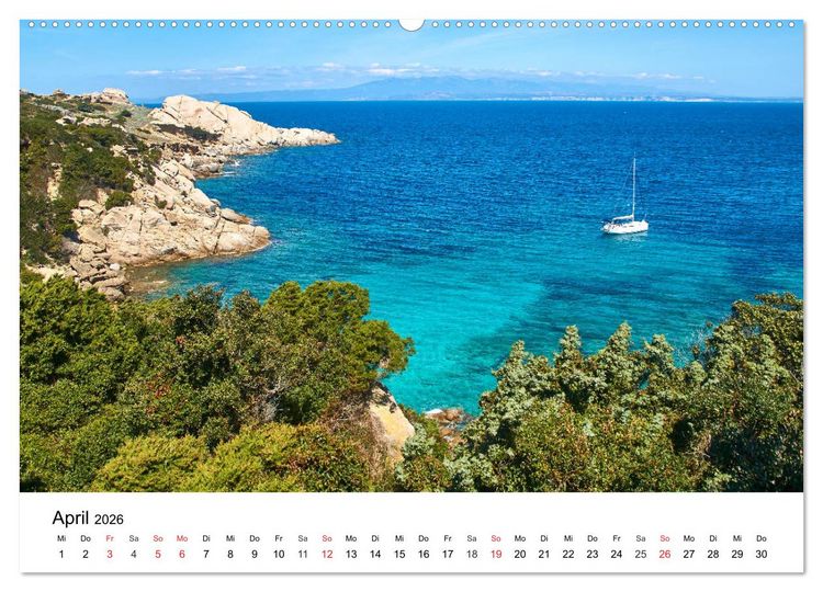 Produktbild: Europas einzigartige K&uuml;sten (Wandkalender 2026 DIN A2 quer), CALVENDO Monatskalender