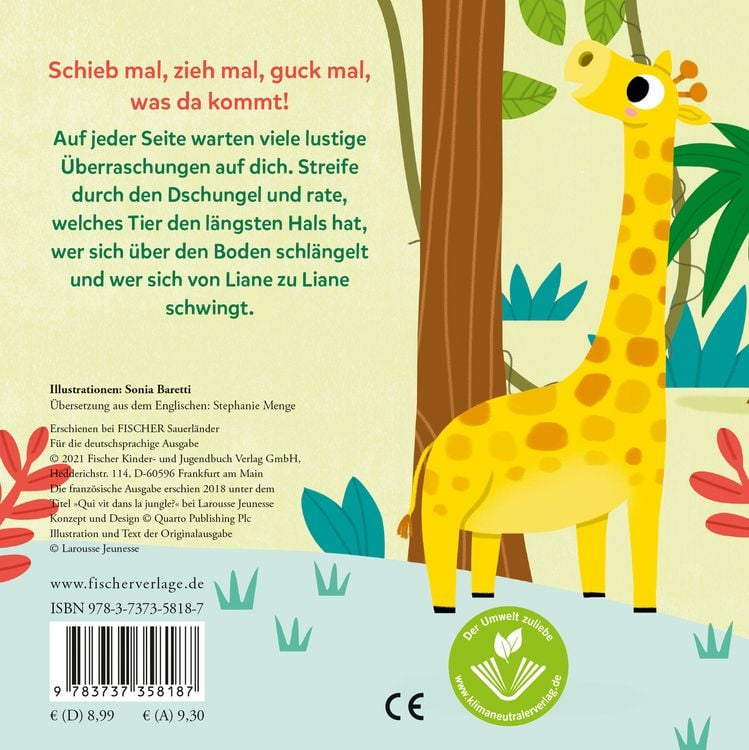 Produktbild: Mein Schieb & Guck-mal-Buch: Wer lebt im Dschungel?