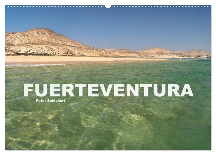 Produktbild: Fuerteventura (Wandkalender 2026 DIN A2 quer), CALVENDO Monatskalender
