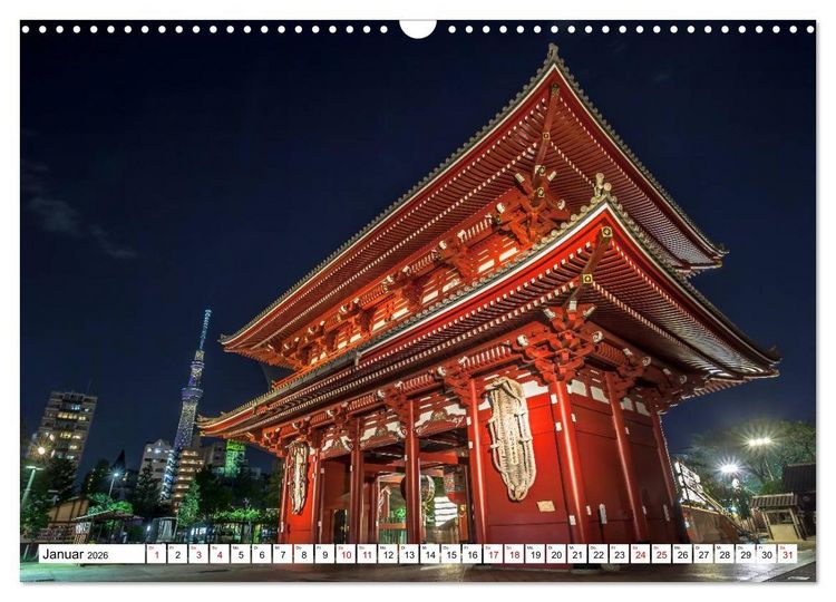 Produktbild: Japan. Im Land des L&auml;chelns (Wandkalender 2026 DIN A3 quer), CALVENDO Monatskalender