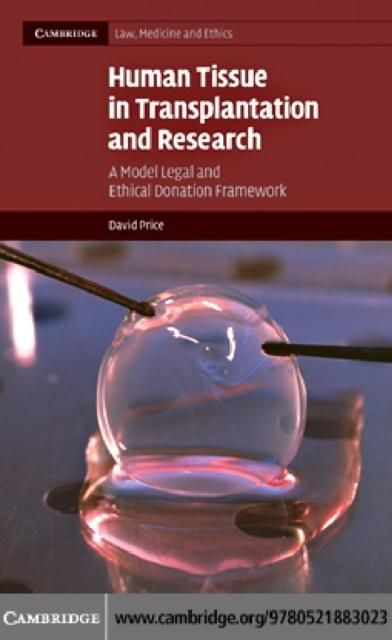 Produktbild: Human Tissue in Transplantation and Research