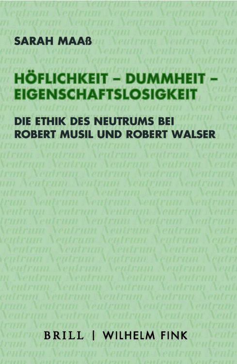 Produktbild: H&ouml;flichkeit - Dummheit - Eigenschaftslosigkeit