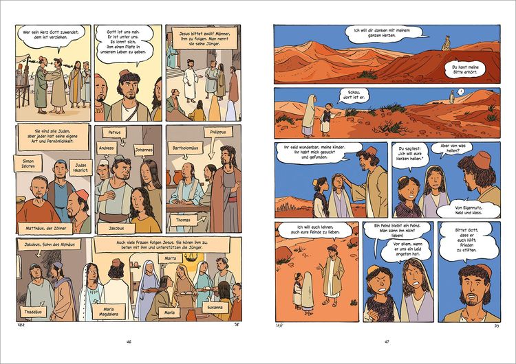Produktbild: Jesus. Sein Leben als Comic