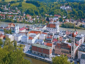 Produktbild: CALVENDO Puzzle Dreifl&uuml;ssestadt Passau | 1000 Teile Lege-Gr&ouml;&szlig;e 64x48cm Foto-Puzzle f&uuml;r gl&uuml;ckliche Stunden