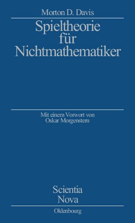 Produktbild: Spieltheorie f&uuml;r Nichtmathematiker