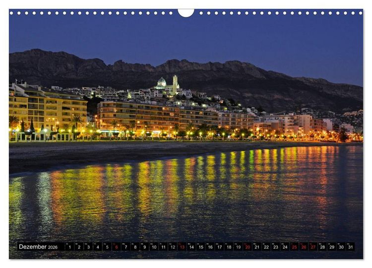Produktbild: Costa Blanca - Spaniens wei&szlig;e K&uuml;ste (Wandkalender 2026 DIN A3 quer), CALVENDO Monatskalender