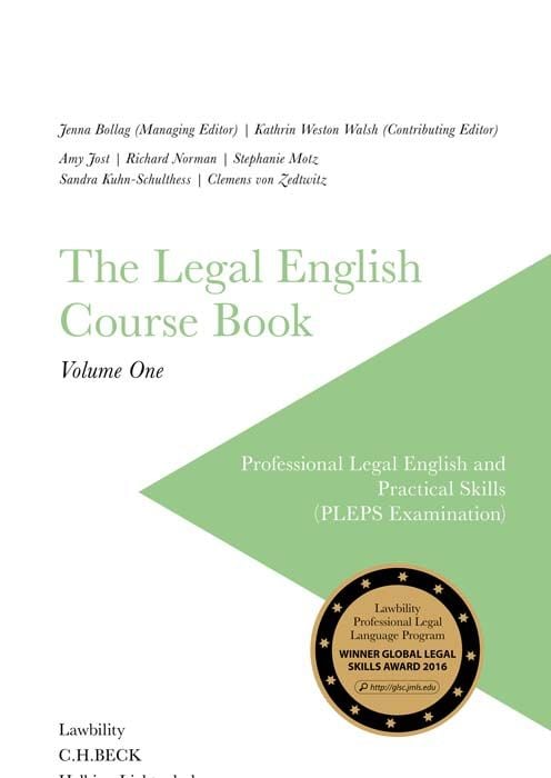 Produktbild: Legal English Course Book Vol. I
