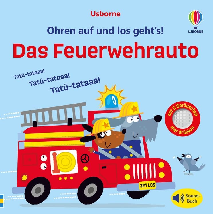 Produktbild: Ohren auf und los geht&rsquo;s! Das Feuerwehrauto