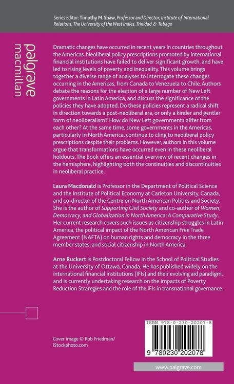 Produktbild: Post-Neoliberalism in the Americas