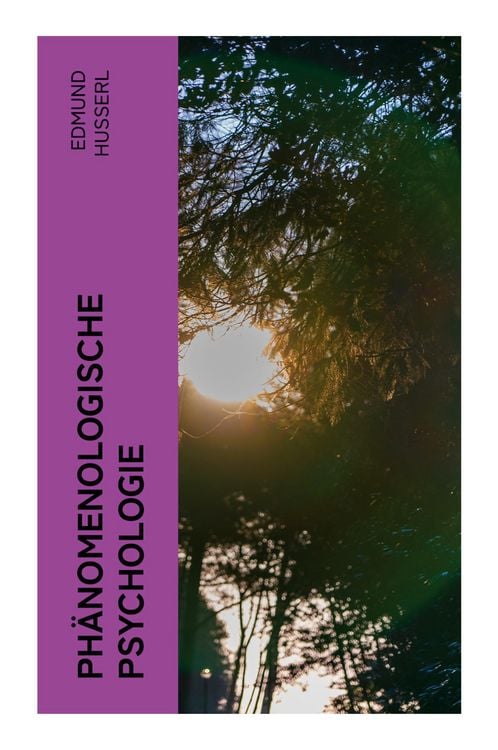 Produktbild: Ph&auml;nomenologische Psychologie