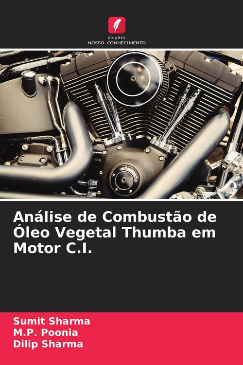 Produktbild: An&aacute;lise de Combust&atilde;o de &Oacute;leo Vegetal Thumba em Motor C.I.
