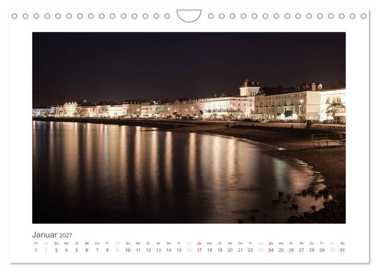 Produktbild: Wales / AT-Version (Wandkalender 2027 DIN A4 quer), CALVENDO Monatskalender