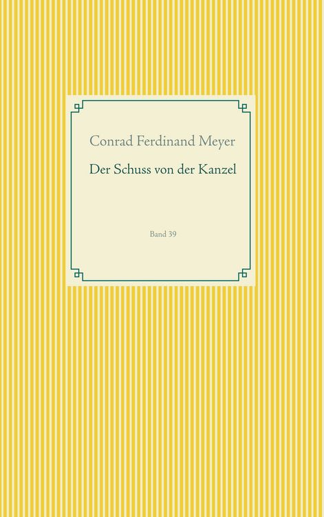Produktbild: Der Schuss von der Kanzel