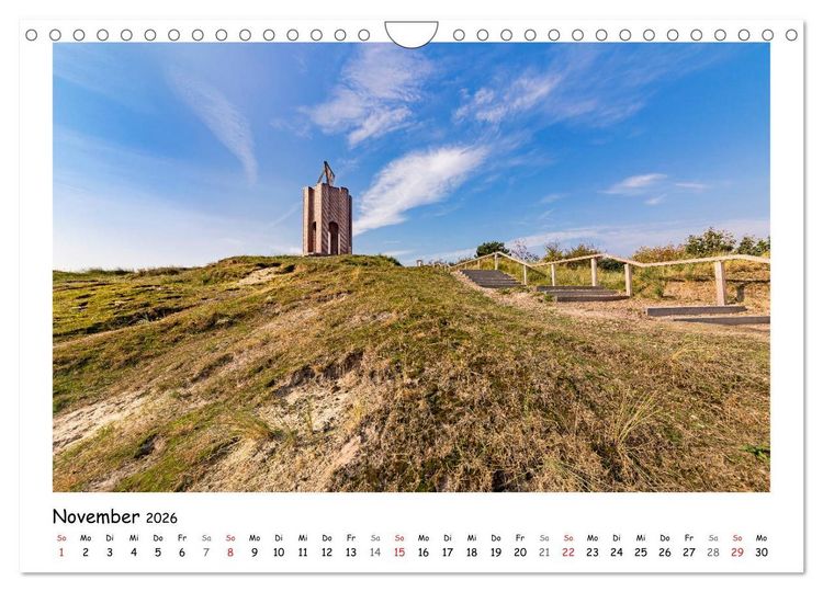 Produktbild: Norderney. Meine ostfriesische Insel (Wandkalender 2026 DIN A4 quer), CALVENDO Monatskalender