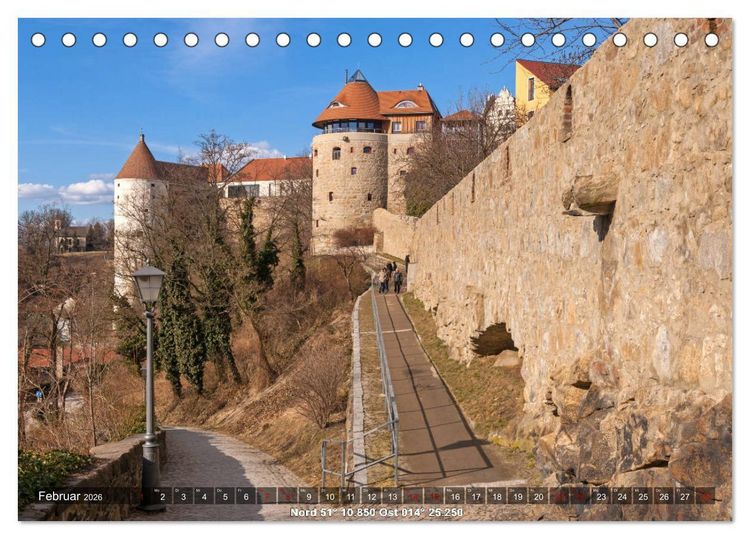 Produktbild: Traumziele in Sachsen (Tischkalender 2026 DIN A5 quer), CALVENDO Monatskalender