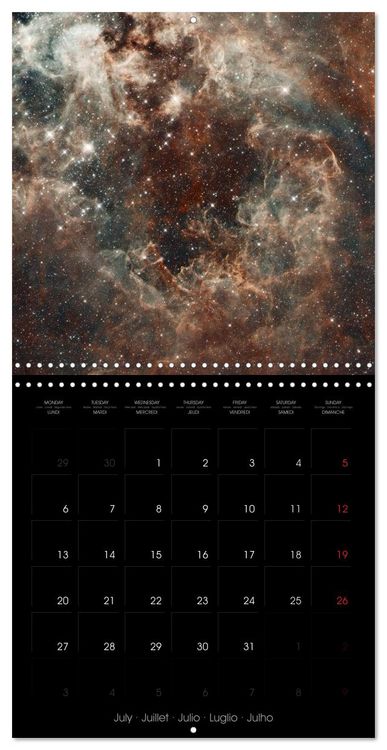 Produktbild: Outer Space (Wall Calendar 2026 12 &times; 12 Inch) CALVENDO 12 Month Wall Calendar