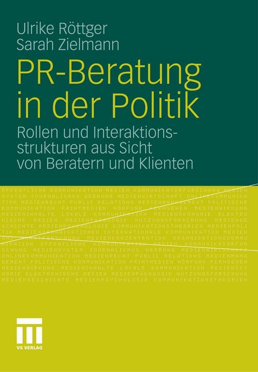 Produktbild: PR-Beratung in der Politik