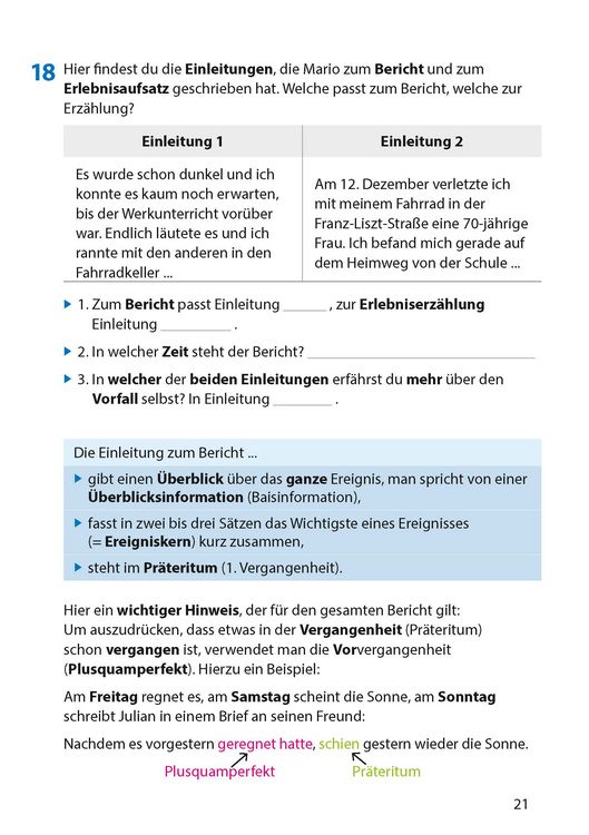 Produktbild: Aufsatz. Bericht