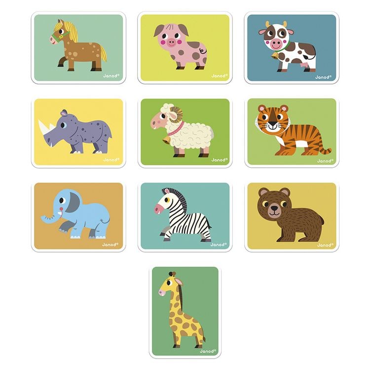 Produktbild: Tierfreunde entdecken &ndash; Mein Magnetbuch Tiere