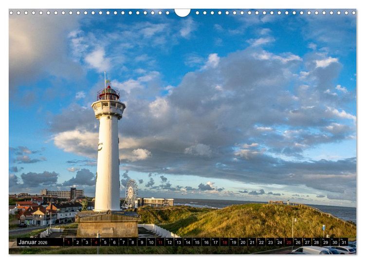 Produktbild: Egmond aan Zee - Nat&uuml;rlich (Wandkalender 2026 DIN A3 quer), CALVENDO Monatskalender