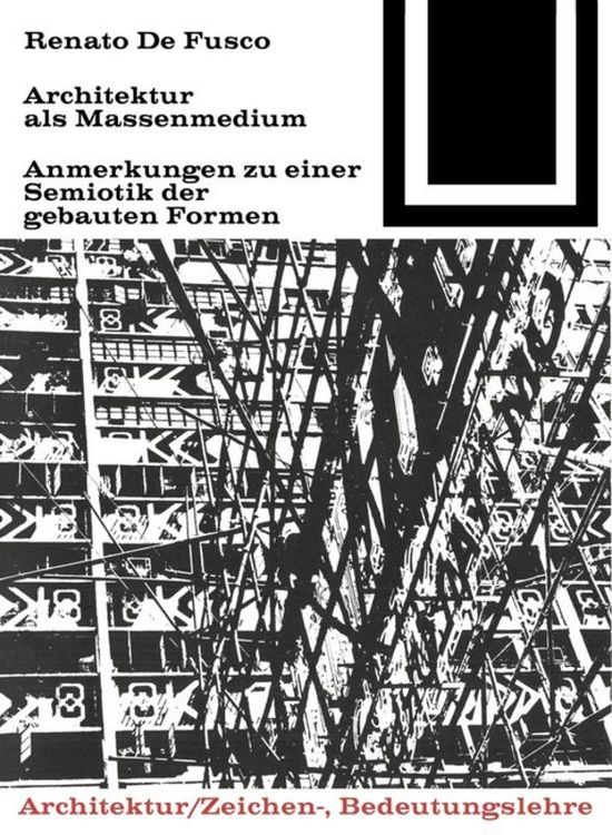 Produktbild: Architektur als Massenmedium