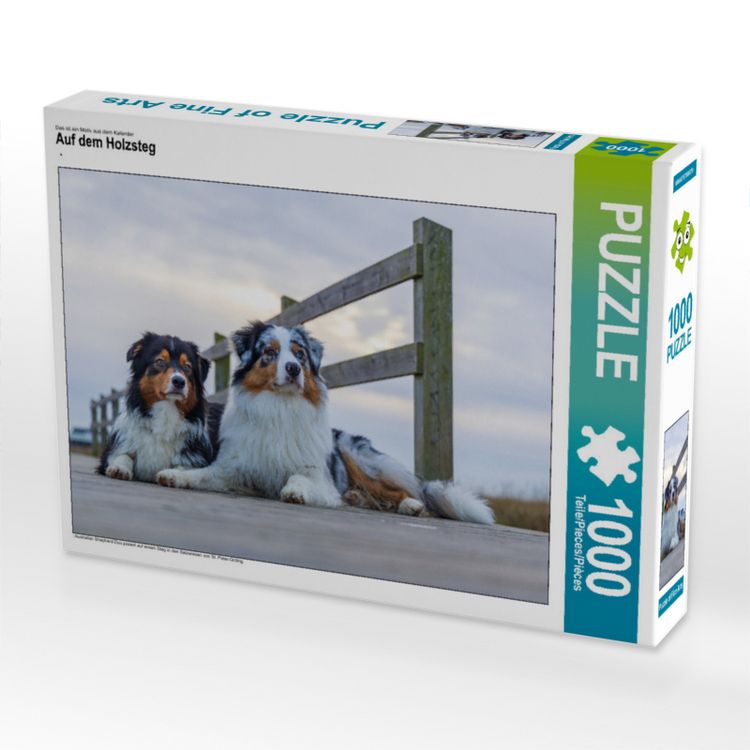 Produktbild: CALVENDO Puzzle Auf dem Holzsteg 1000 Teile Lege-Gr&ouml;&szlig;e 640 x 480 cm Foto-Puzzle Bild von Annett Mirsberger
