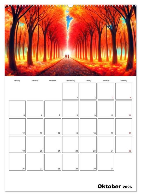 Produktbild: Neonlicht Familienplaner (Wandkalender 2026 DIN A2 hoch), CALVENDO Monatskalender