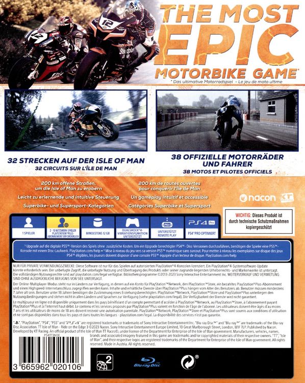 Produktbild: TT - Isle of Man 3 [PS4] USK/PEGI