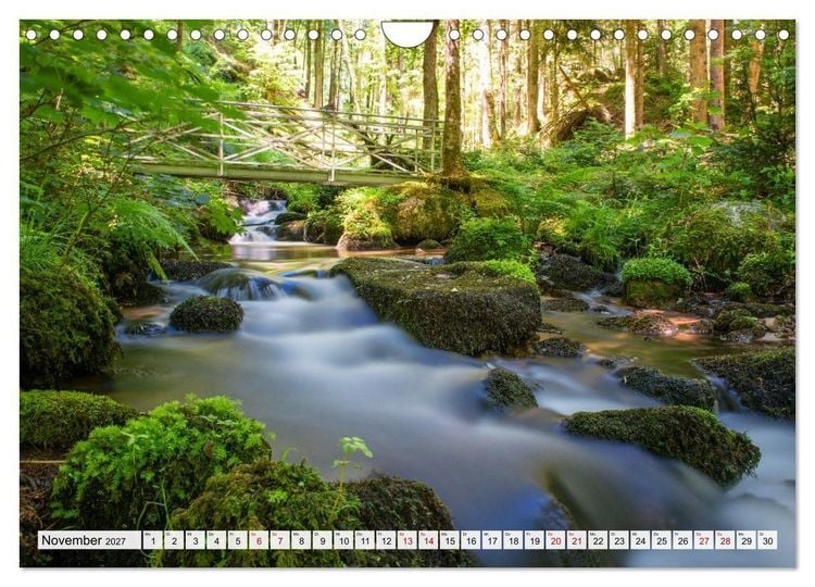 Produktbild: Zeit zum Atmen - im Einklang mit der Natur (Wandkalender 2027 DIN A4 quer), CALVENDO Monatskalender